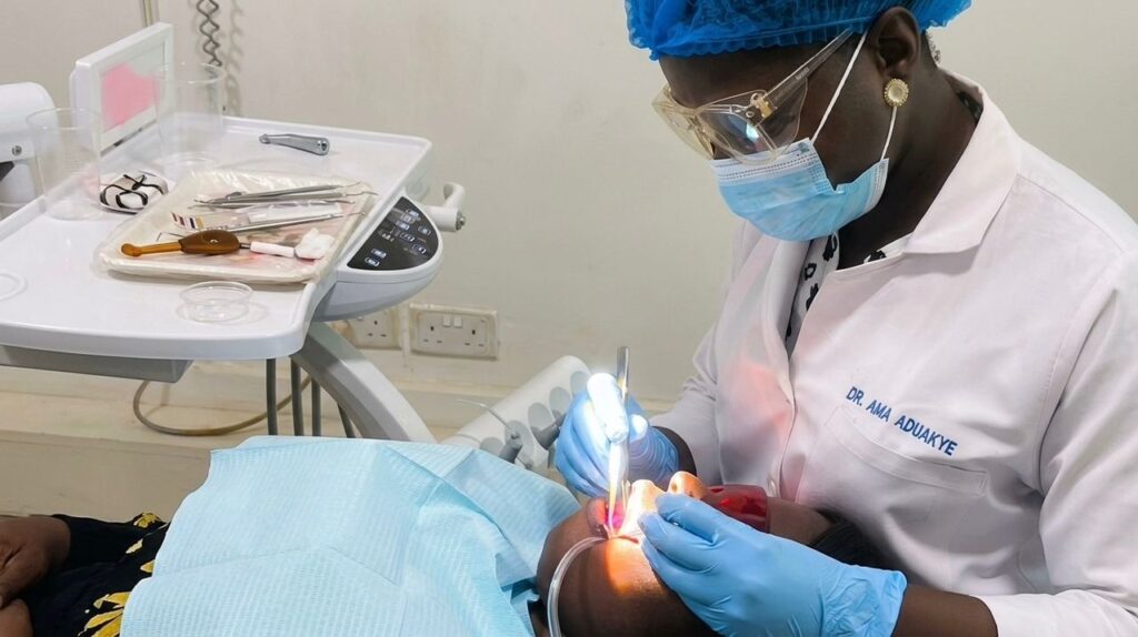 Root canal treatment at Dentoc Dental Clinic Accra